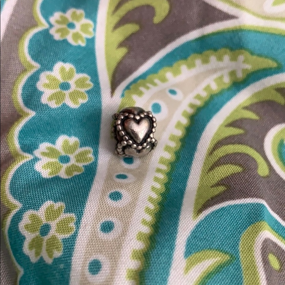 Authentic infinity heart Pandora charm